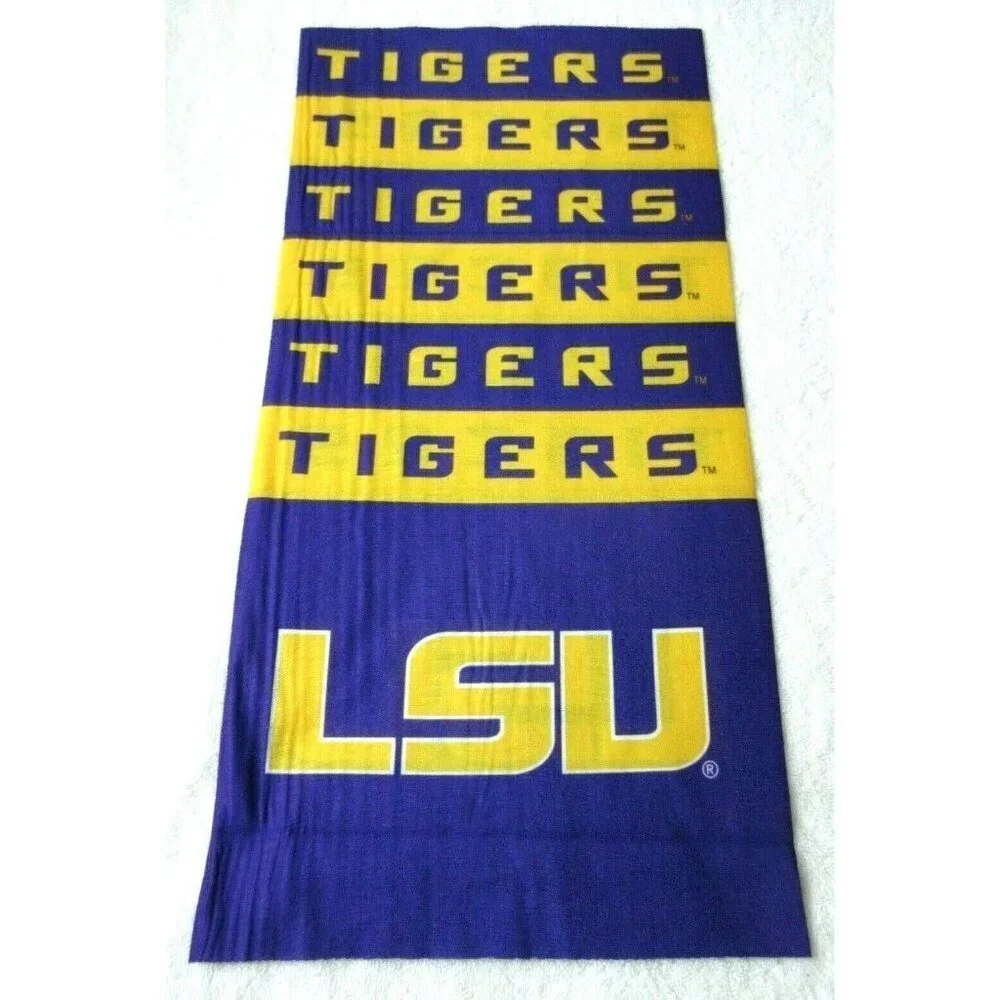 Louisiana State Tigers LSU NCAA Multi Purpose SuperDana Neck Gaiter Logo Scarf